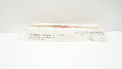 ICU Medical 14217-28 Primary Y-Type Blood Set 80inch 20drops/ml (x)